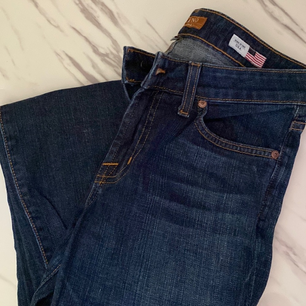Vizcaino straight leg jeans size 2